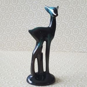 Blue Mountain Pottery Deer Figurine EUC Vintage Canadian Pottery